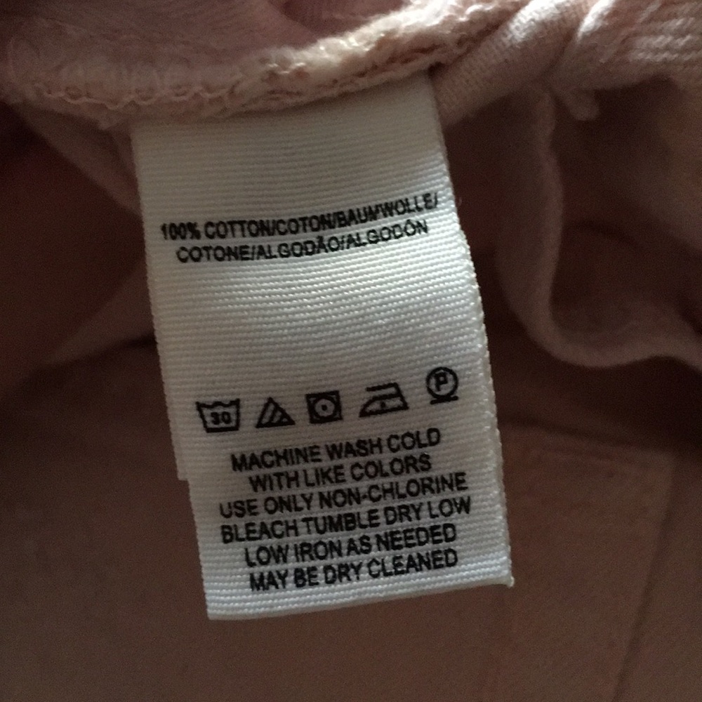 NWOT Free People Destroyed Boyfriend Jeans in Pink - Picture 4 of 8